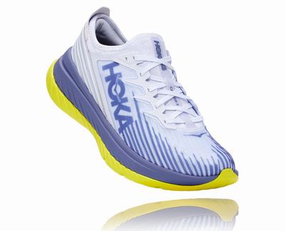 Hoka One One All Gender Carbon X-SPE Férfi Futócipő - Fehér/Kék [H5760-437]